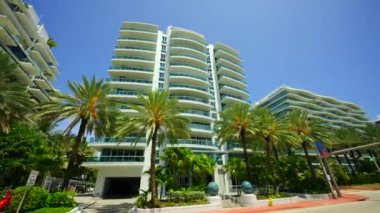 Gök kubbesi Surfside Florida USA 4k video