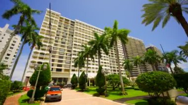 4k hareketli görüntüler Balmoral Condominium Bal Harbour FL ABD