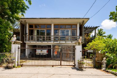 Key Largo, FL, ABD - 1 Ağustos 2021: Key LArgo Florida Keys ABD