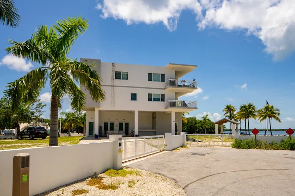 Key Largo Eua Agosto 2021 Estilo Casas Key Largo Florida — Fotografia de Stock