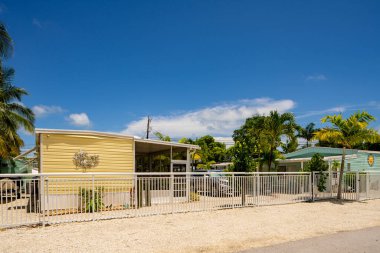 Key Largo, FL, ABD - 1 Ağustos 2021: Key LArgo Florida Keys ABD