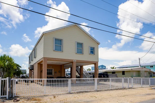 Key Largo Estados Unidos Agosto 2021 Estilo Las Casas Key — Foto de Stock