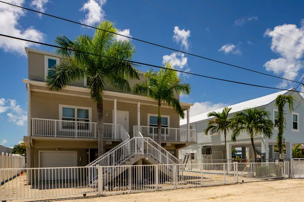 Key Largo Usa August 2021 Style Homes Key Largo Florida — Stock Photo, Image