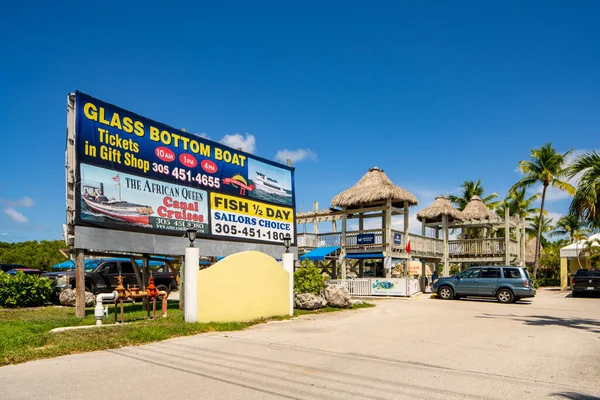 Key Largo Usa Augusztus 2021 Photo Glass Bottom Boat Tour — Stock Fotó