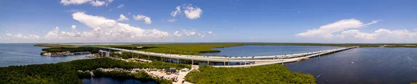 Florida Keys Híd Everglades Természet Táj — Stock Fotó