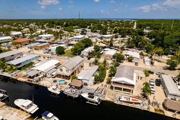 Huizen Palen Florida Keys — Stockfoto