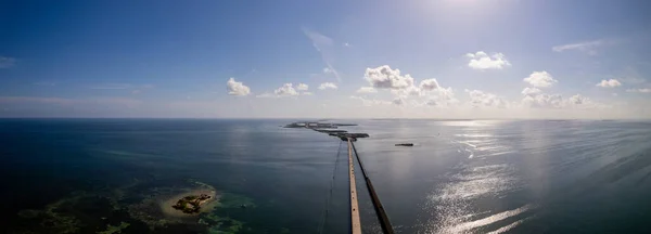 Panoramatická Fotografie Florida Keys Usa — Stock fotografie