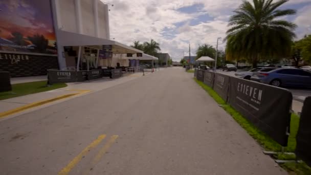 Miami Usa Srpna 2021 E11Even Miami Populární Noční Klub — Stock video