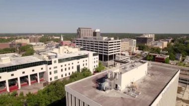 Tallahassee FL A.B.D. şehir merkezindeki 5k hava video bankası ve iş bölgesi