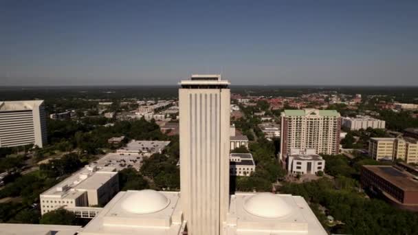 Orbite Aérienne Florida State Capitol Building Destinations Pittoresques Drones Usa — Video