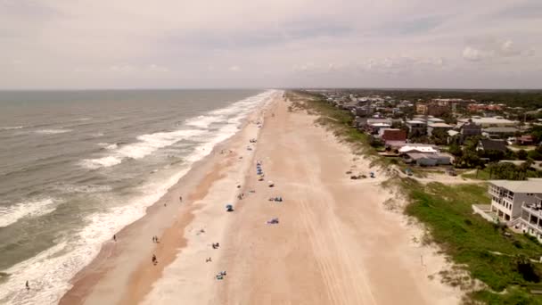 Augustine Beach Skjuten Fantastiska — Stockvideo