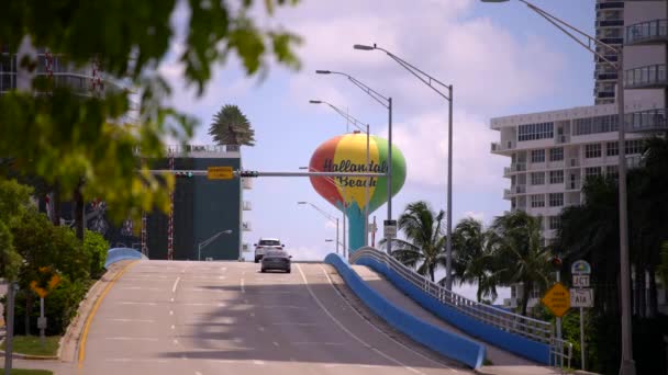 Статический Клип Hallandale Beach — стоковое видео