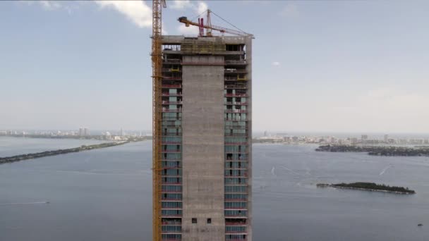 Missoni Baia Miami Building Construction 60Fps — 图库视频影像