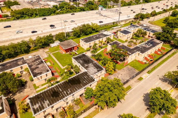 Miami États Unis Septembre 2021 Logement Gouvernemental Section Faible Revenu — Photo