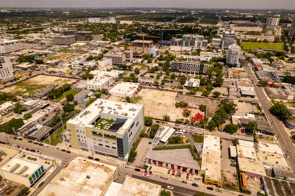 Miami Usa Вересня 2021 City Aerials Miami Wynwood Usa — стокове фото