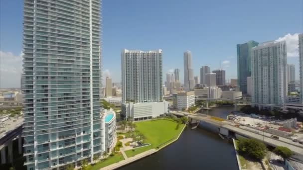 Brickell centrum — Stockvideo