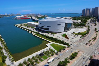 Amerikan Havayolları Arena havadan görüntü
