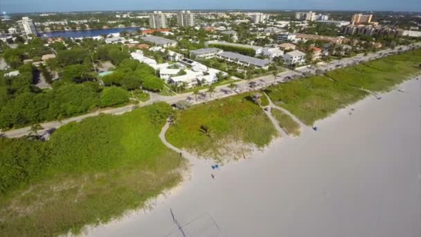 Letecké video z west palm beach florida — Stock video