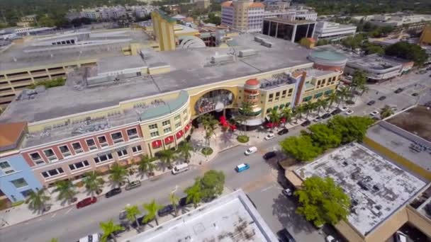 Video aéreo Sunset Place Miami — Vídeo de stock