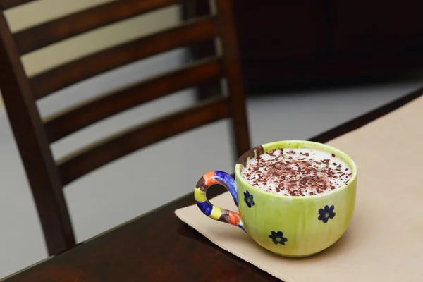 Tasse Cappuccino — Stockfoto