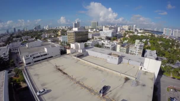 Aerial video Miami Beach — Stock Video