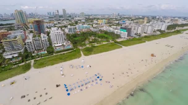 Aérea Miami Beach FL — Vídeo de stock