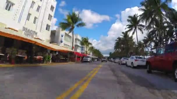 Rua Lincoln Miami Beach — Vídeo de Stock