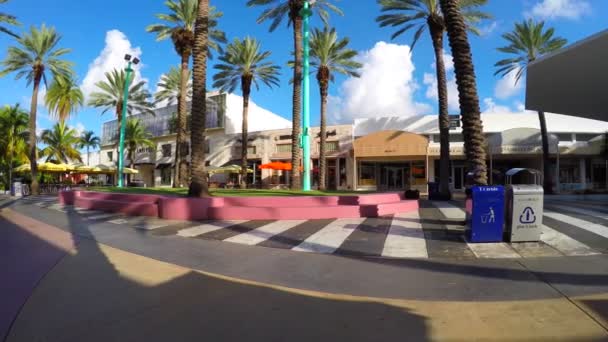 Lincoln road, Miami Beach — Stockvideo