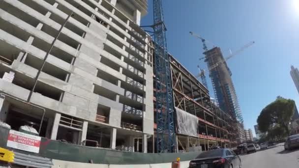 Rijden door Brickell City Center — Stockvideo