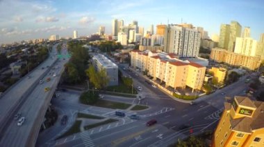 Alacakaranlıkta hava Brickell