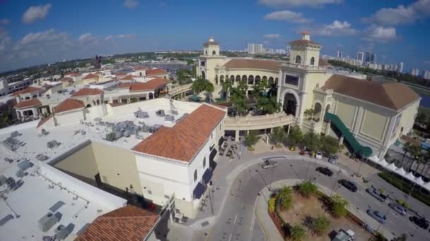 Gulfstream Park Hallandale video aéreo — Vídeo de stock