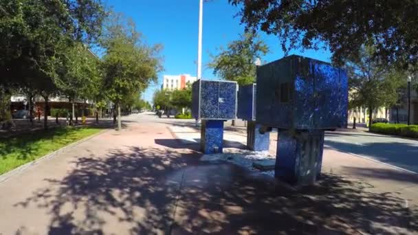 Arte per le strade di Miami Beach — Video Stock