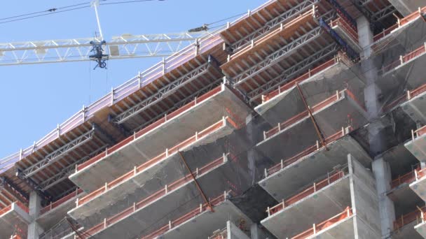 Miami construction site — Stock Video