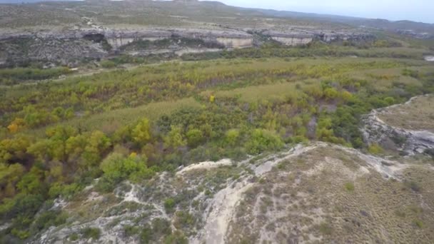 Aerial footage of Rio Grande — Stock Video