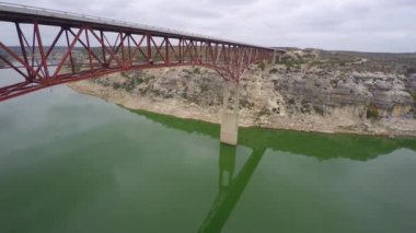Pecos Nehri havadan görünümü