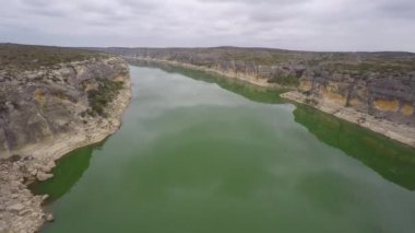 Pecos Nehri havadan görünümü