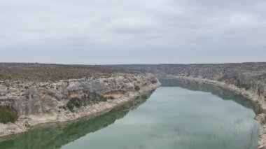 Pecos Nehri havadan görünümü