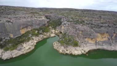 Pecos Nehri havadan görünümü