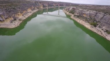 Pecos Nehri havadan görünümü