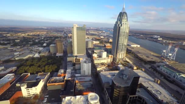 Downtown Mobile Alabama — Stock videók
