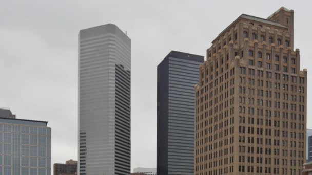 Houston Texas downtown — Stock Video