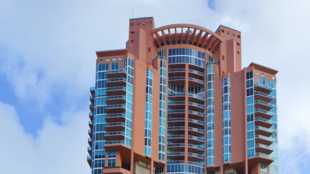 Miami beach architektura — Stock video