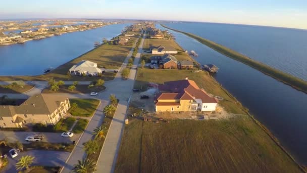 Slidell casas em Louisiana — Vídeo de Stock