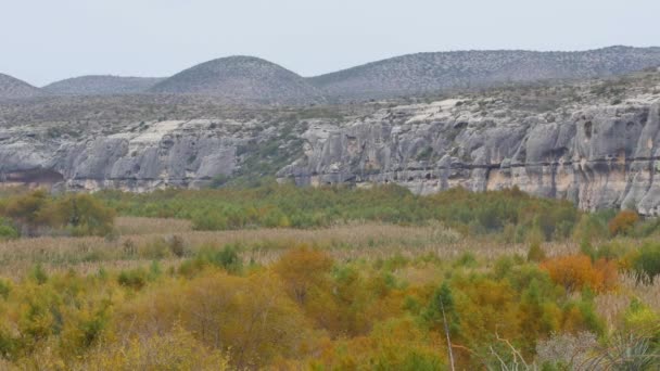 Paisaje rocoso Texas — Vídeo de stock