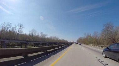 I10 Louisiana üzerinde sürüş