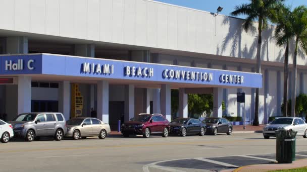 Budowa centrum kongresowego Miami Beach — Wideo stockowe