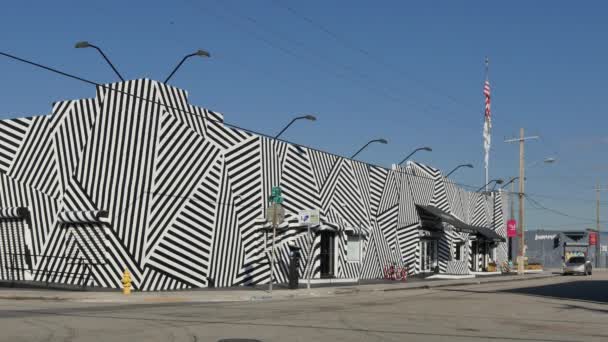 Mura d'arte a Wynwood Miami — Video Stock