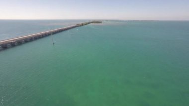 7 hava video Florida Keys Bridge'de yedi mil