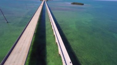 7 hava video Florida Keys Bridge'de yedi mil