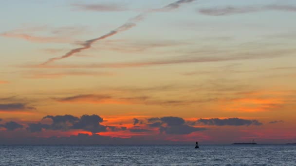Key West günbatımı video — Stok video